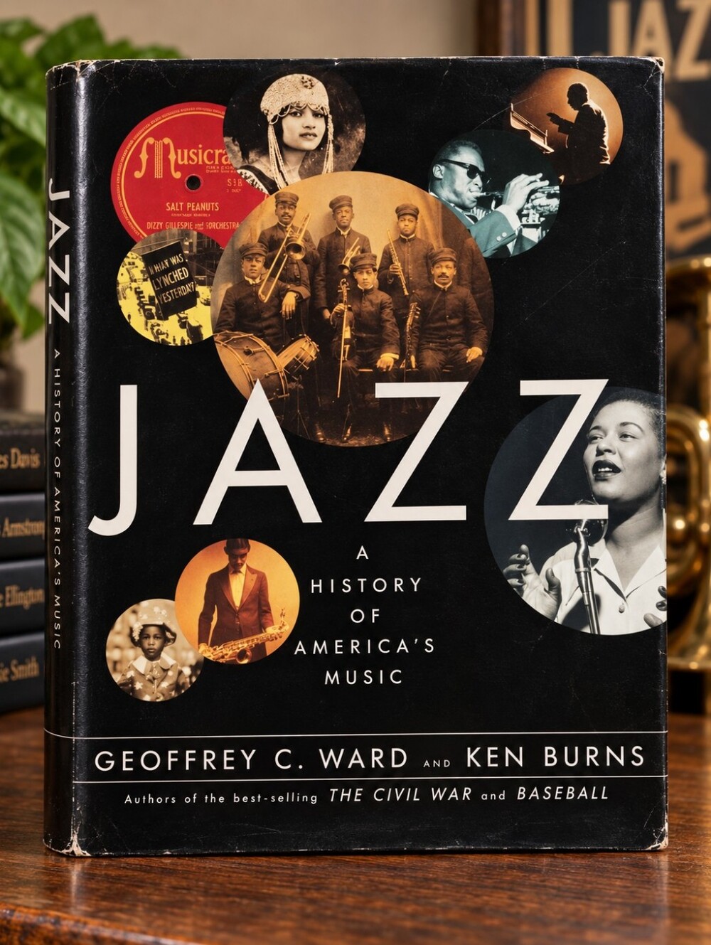 Jazz A History of America’s Music Ken Burns Ward 2000 First Edition Hardcover